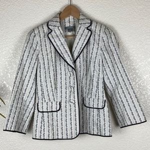 Ann Taylor Floral Blazer - 4